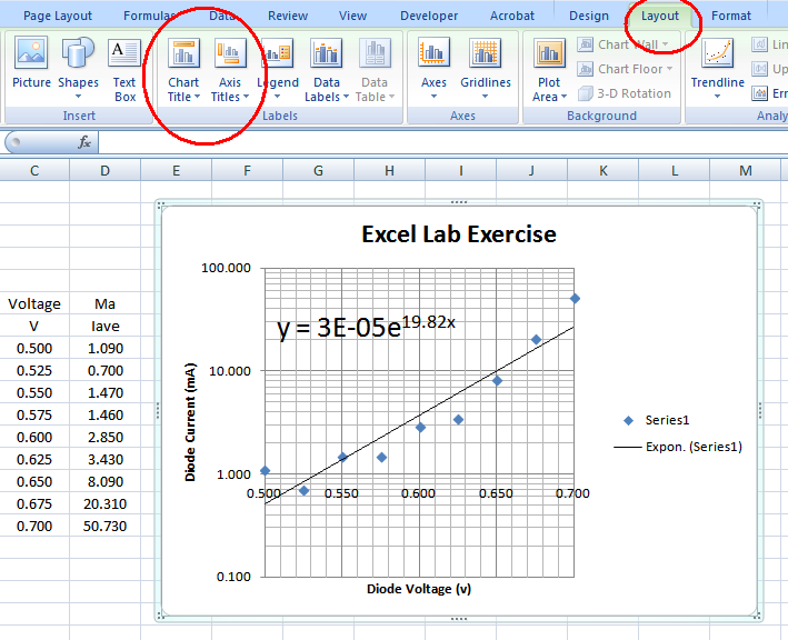 Excel Lab Exercise Solution